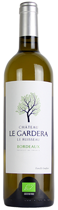Château Le Gardera 'Le Ruisseau'-Bordeaux blanc sec Bio